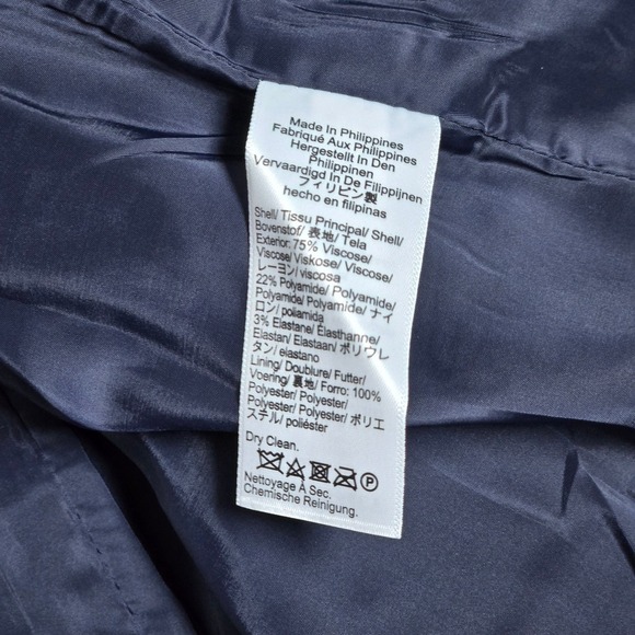 J Crew Black Cropped Lady Jacket Gold Buttons Blazer Womens Size 14‎ - Picture 5 of 9